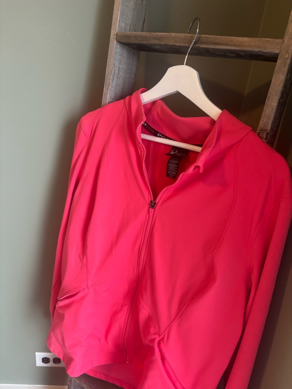 Spyder Long Sleeve Yoga Zip-Up Jacket - Picture 4 of 7